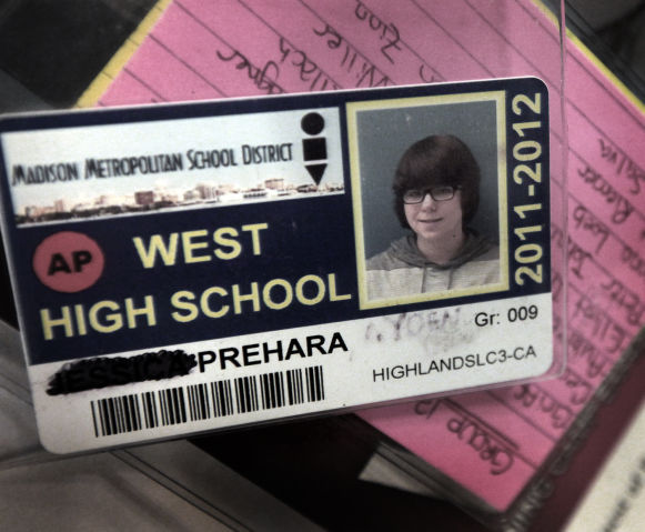 Ayden Prehara ID badge