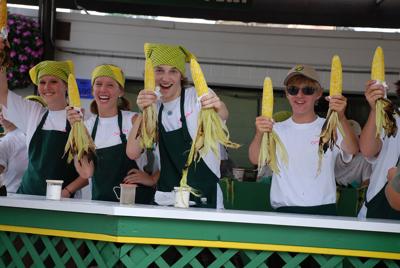 MN State Fair corn roast