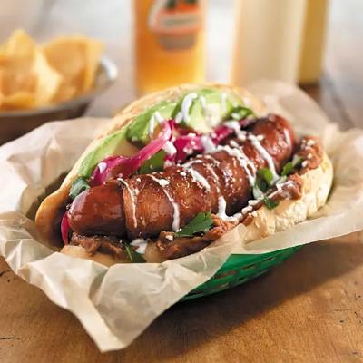 Sonoran-Style Hot Dog