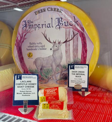 Winners in 2022 Wisconsin State Fair cheese competition