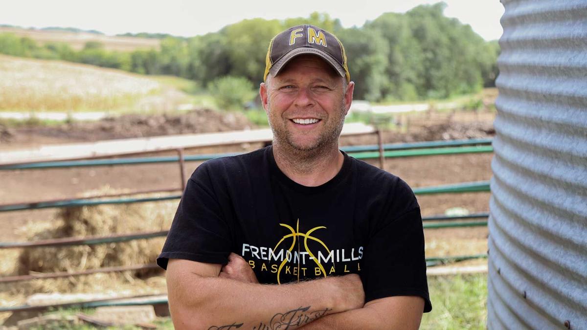 Fremont County farmer Justin Ewalt