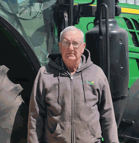 Southeast Iowa farmer Jim Cuddeback