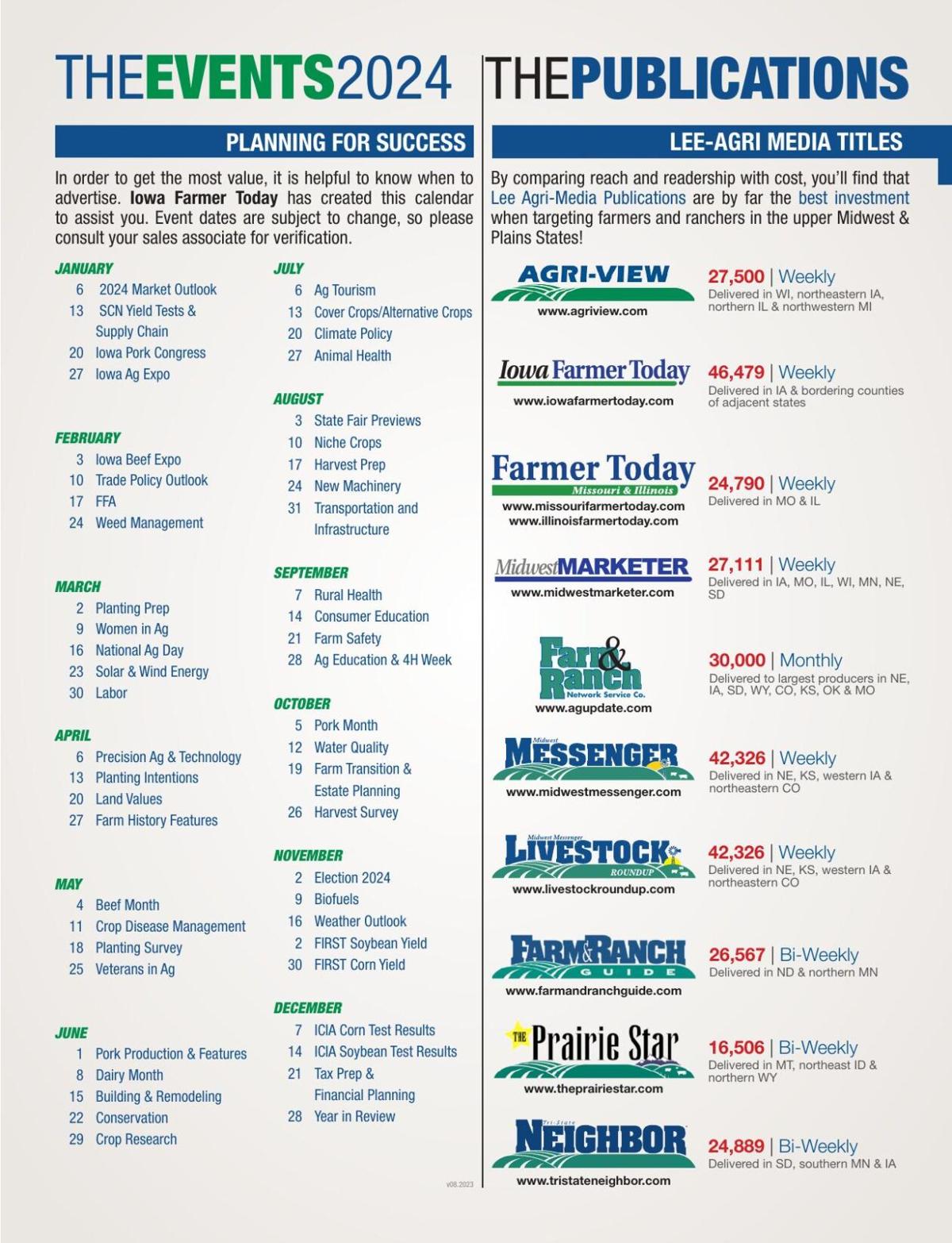 Editorial Calendar 2024