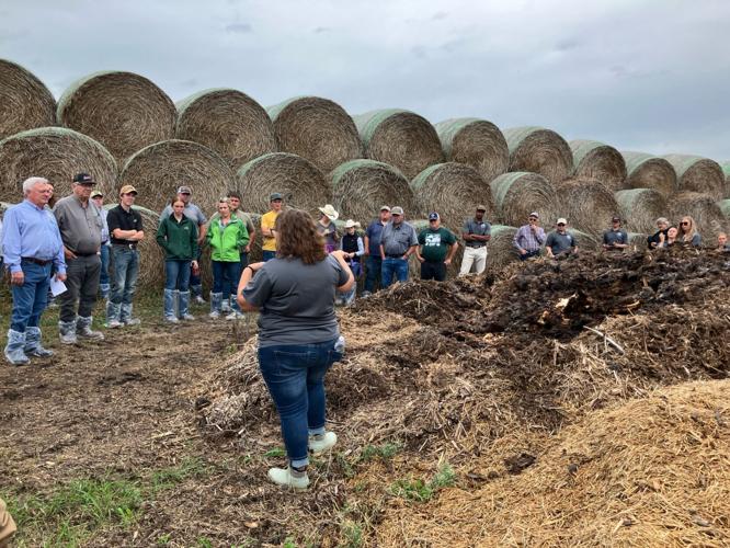 Karl Hoppe composts all dead livestock at CREC