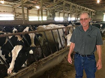 Lowell Mueller Hooper Nebraska dairyman