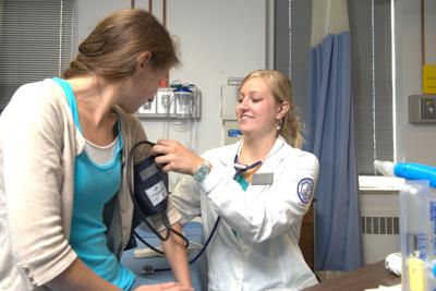 Nurses offer smiles
