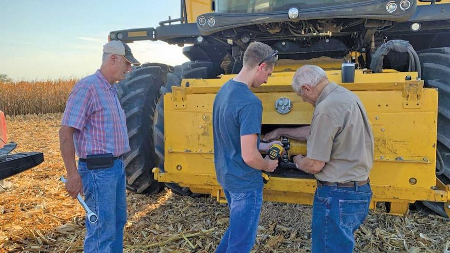 Nathan Behrends with family