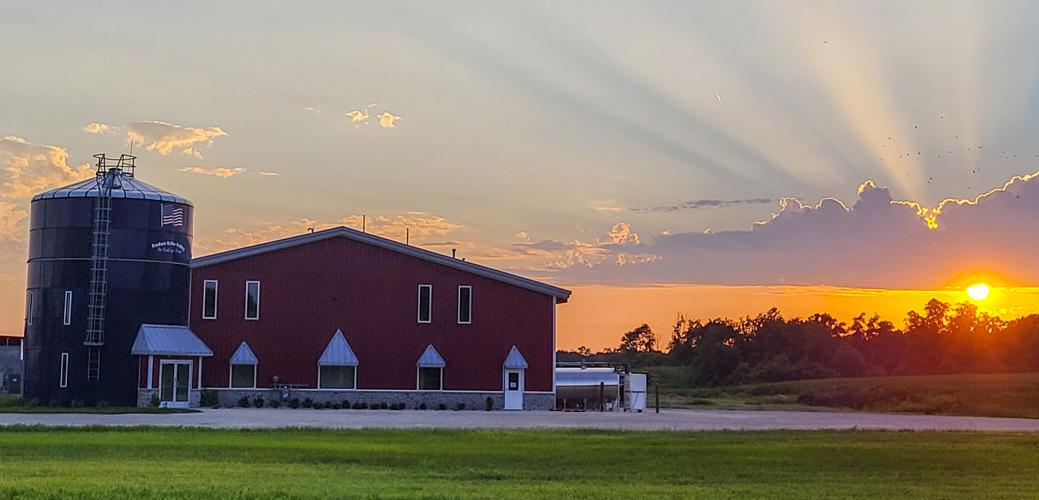 Sunset at Roden Echo Valley Farm