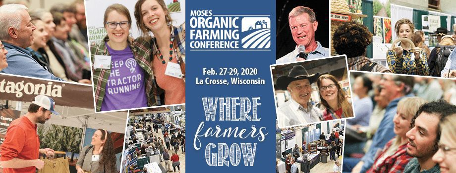 2020 MOSES Organic Farming Conference logo