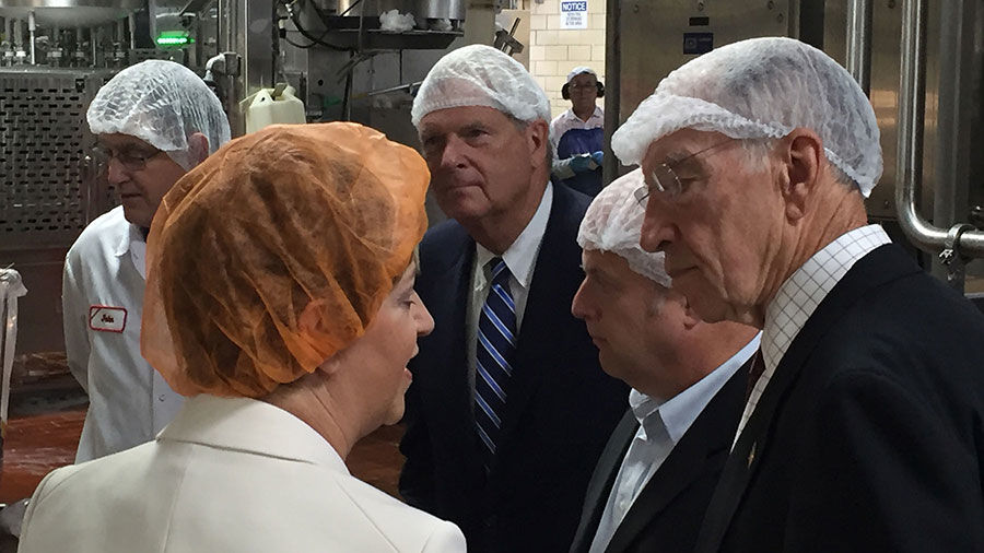 Sen. Chuck Grassley and Tom Vilsack