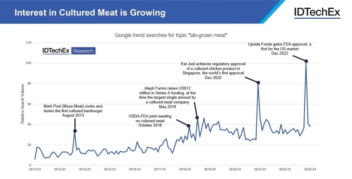Interest in cultured meat is growing