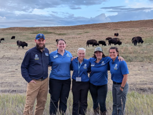 Bison research team