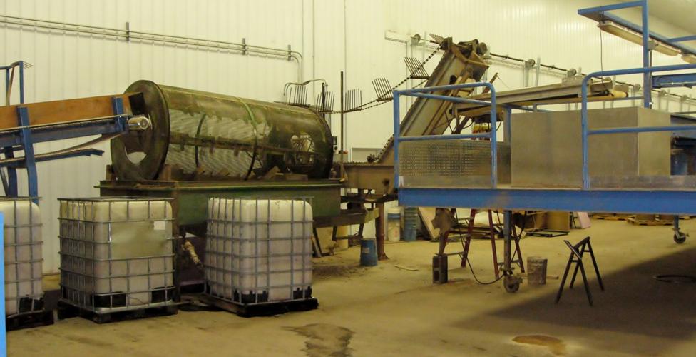 Processing facility at Baumann Farms