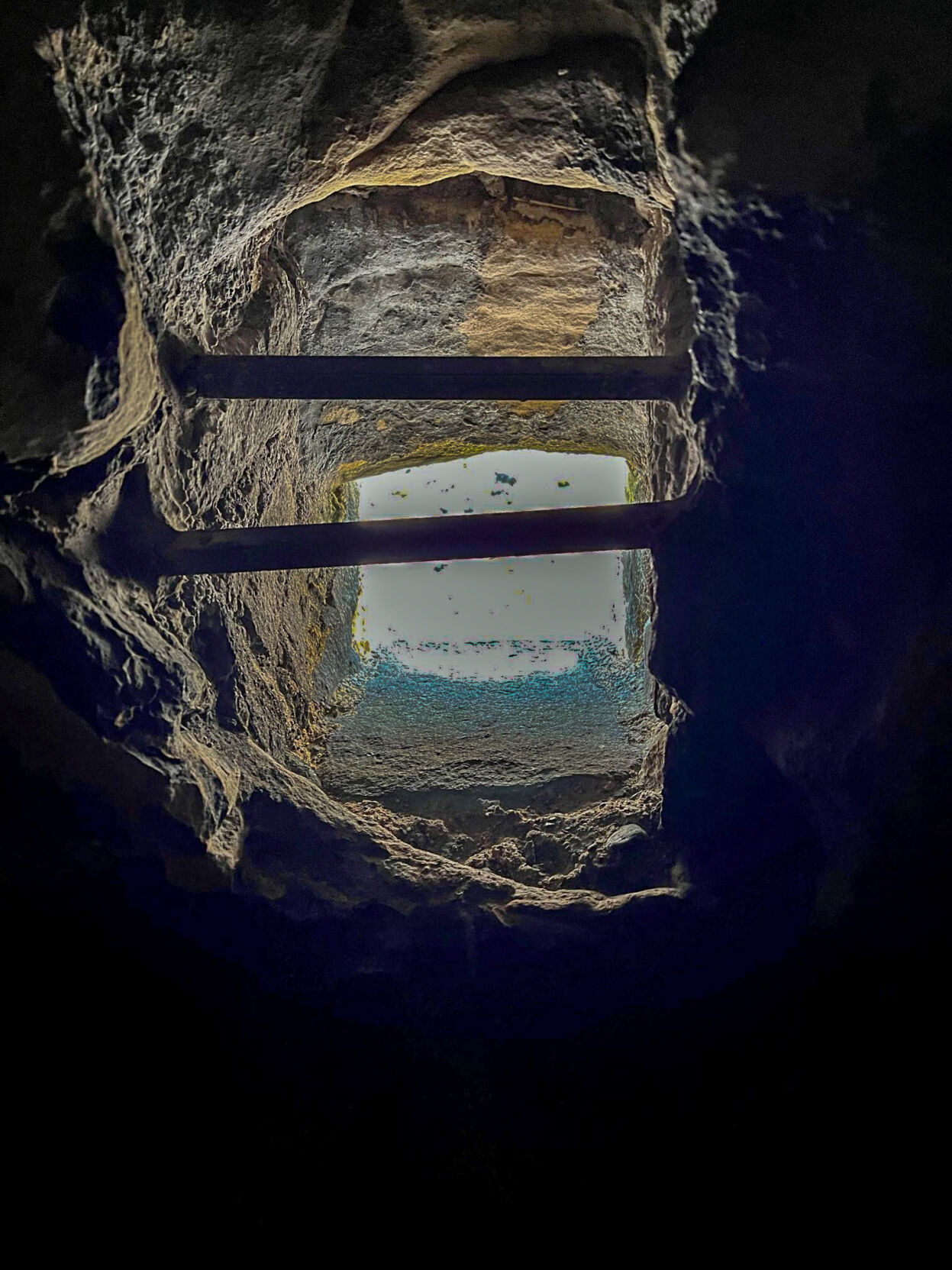 Barred window