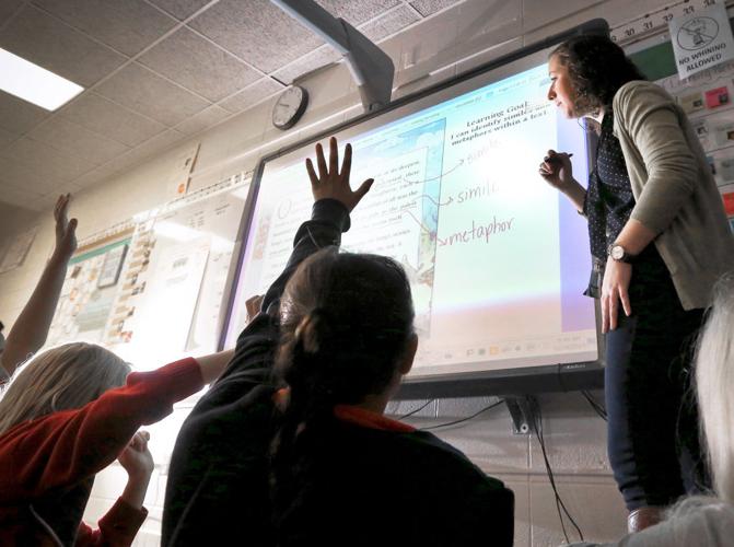 Group lesson on similes and metaphors