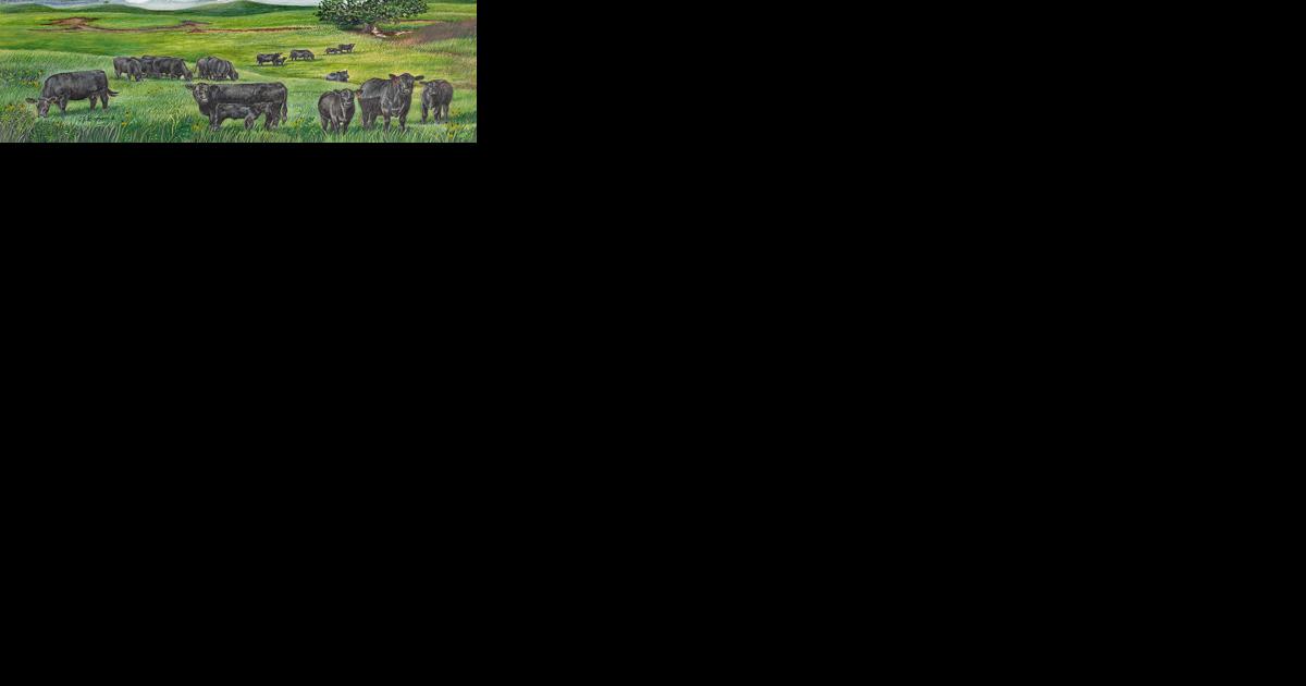 Artist brings creative eye to cattle industry - Vimarsana News