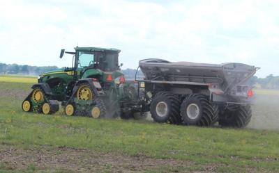Zach Wells spring planting