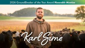 Meet Karl Sime - 2026 GroundBreaker of the Year Honorable Mention