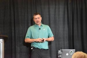 From field robots to satellites: Tech on display at Commodity Classic