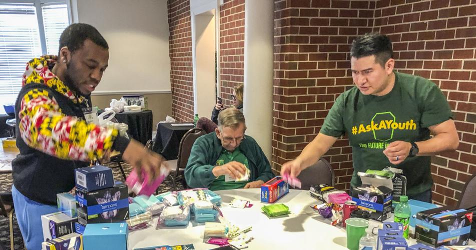 Grangers prepare boxes