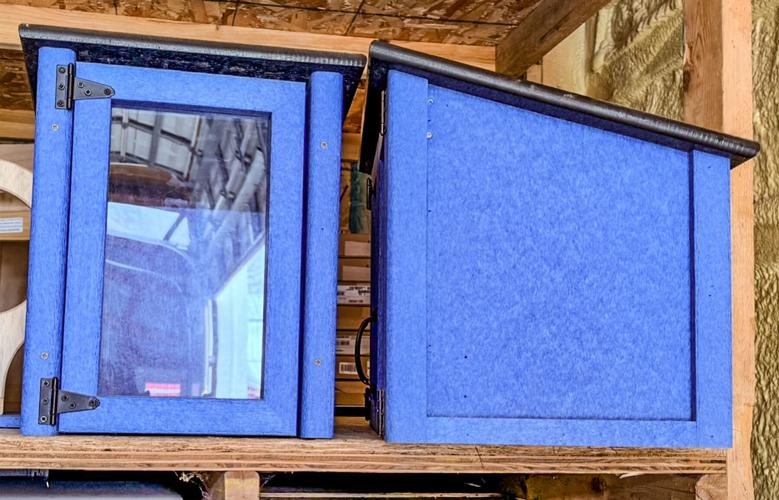 Composite book house