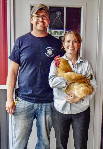 Josh Pearson and Esme Martinson