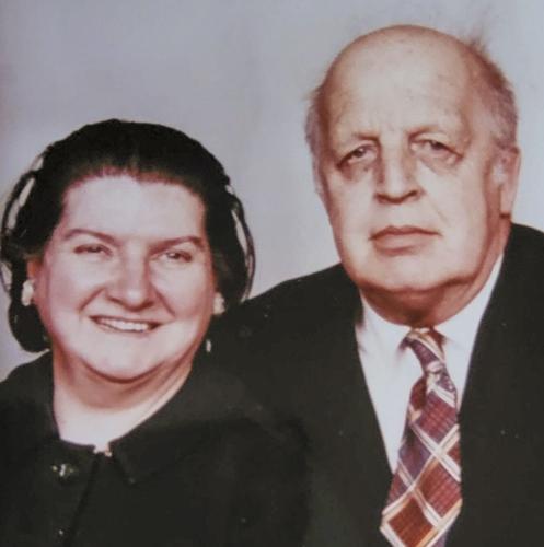 Ernie Vohland and his wife, Leone Vohland