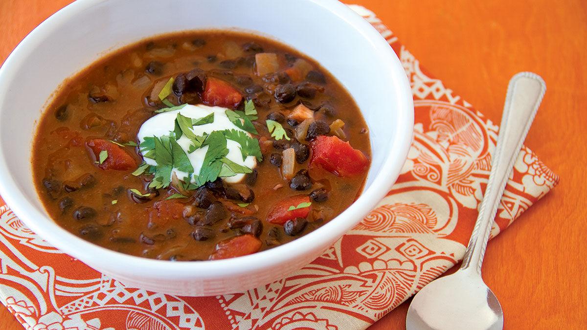 Winter Black Bean Soup
