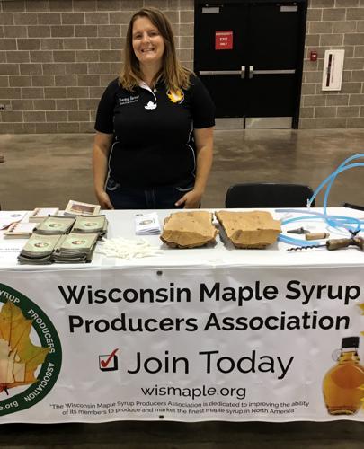 Theresa Baroun at table