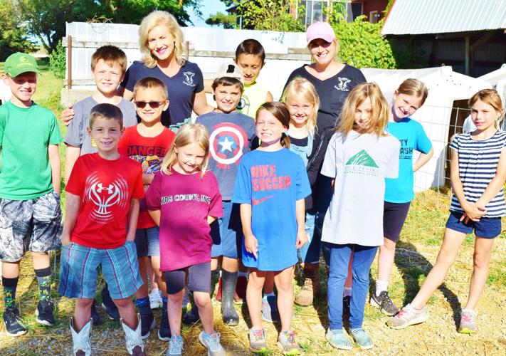 First Group of Campers at Daluge Farm Camp