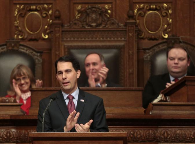 Gov. Scott Walker delivers his fifth state of the state address