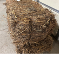 Bales from 1940s lesson in housing hay long-term