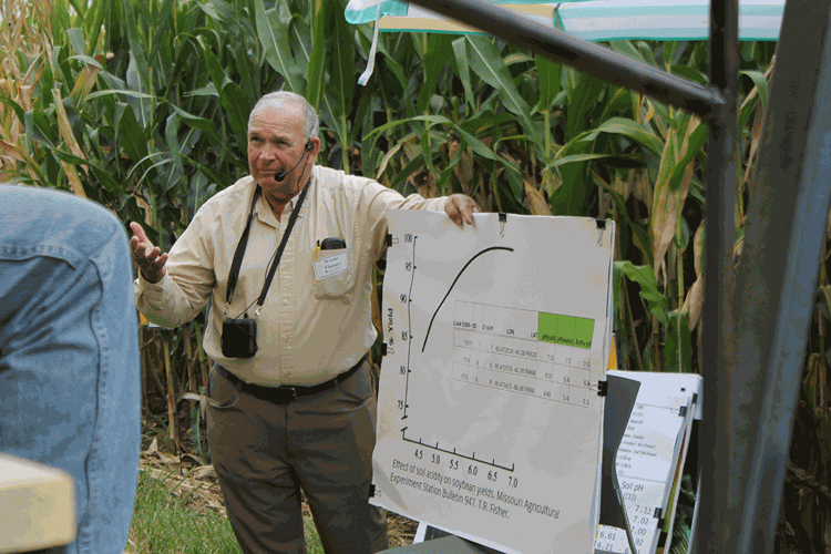 University of Missouri Graves-Chapple field day