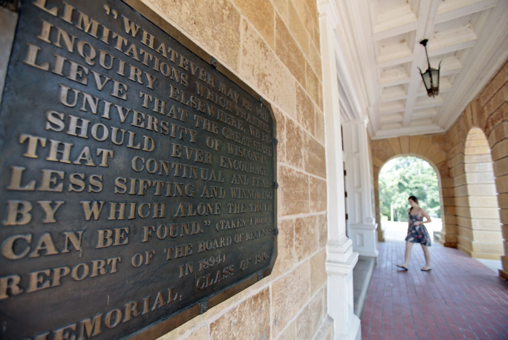 Wisconsin Idea plaque