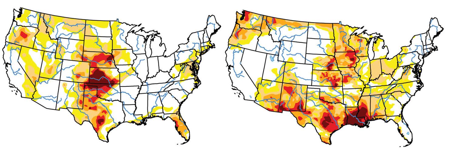 Drought maps