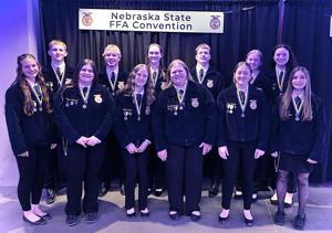 Johnson County Central powerhouse at State FFA Convention