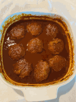 Barbecued Meatballs recipe