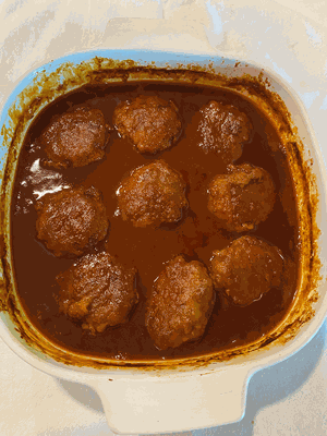 Barbecued Meatballs