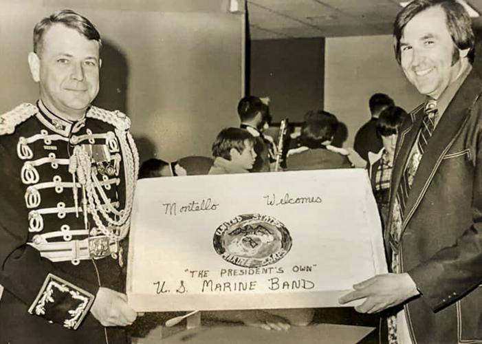 Col. John Bourgeouis and Dennis Schrimpf