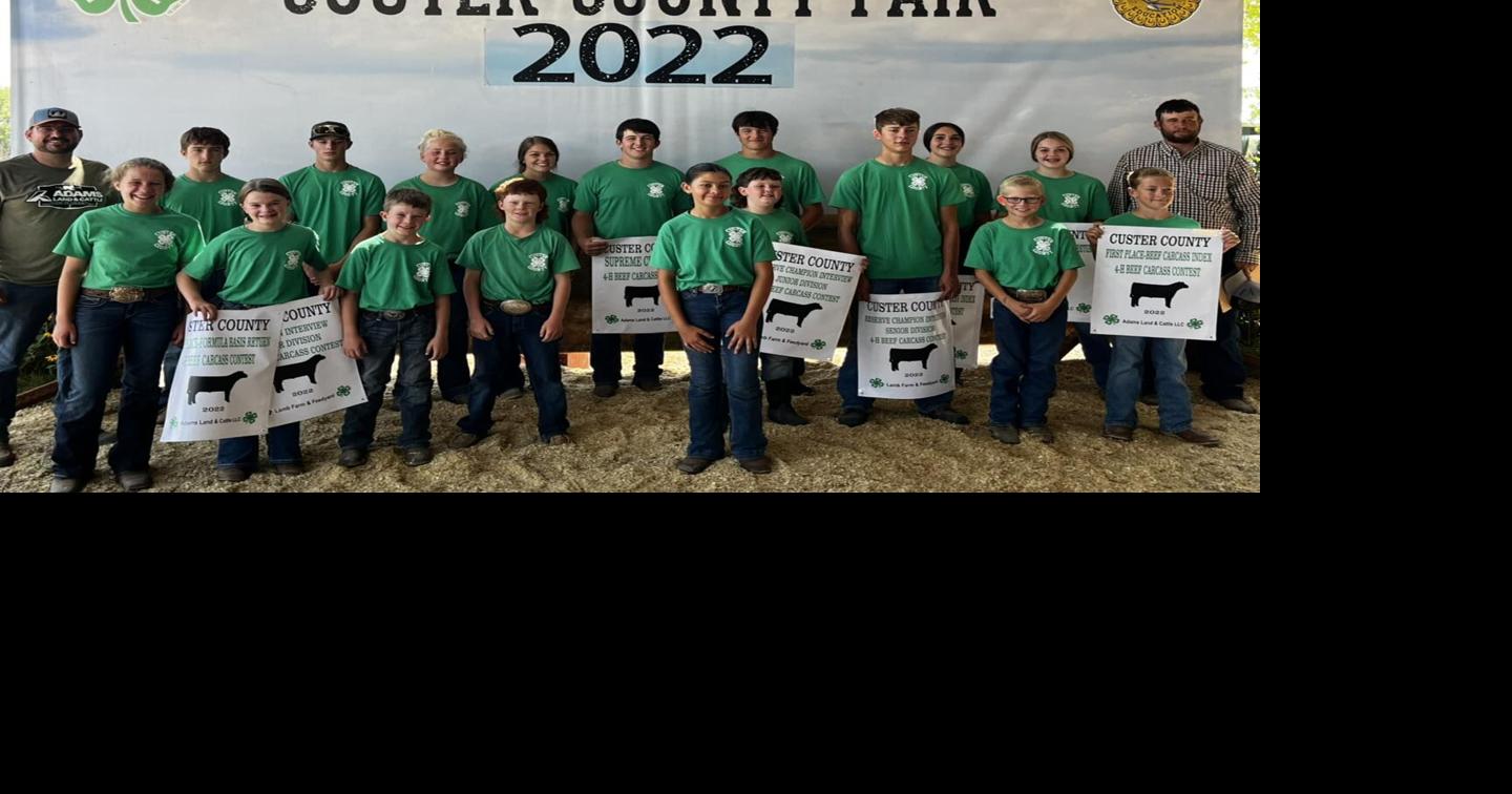 Beef carcass contest brings huge interest at Custer County Fair