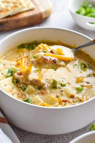 Cheeseburger Chowder