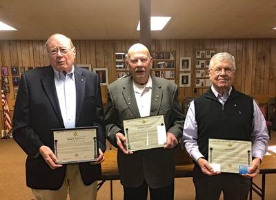 Honors for lengthy service