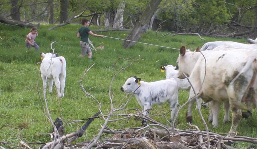 Rachel Bouressa and Natalie