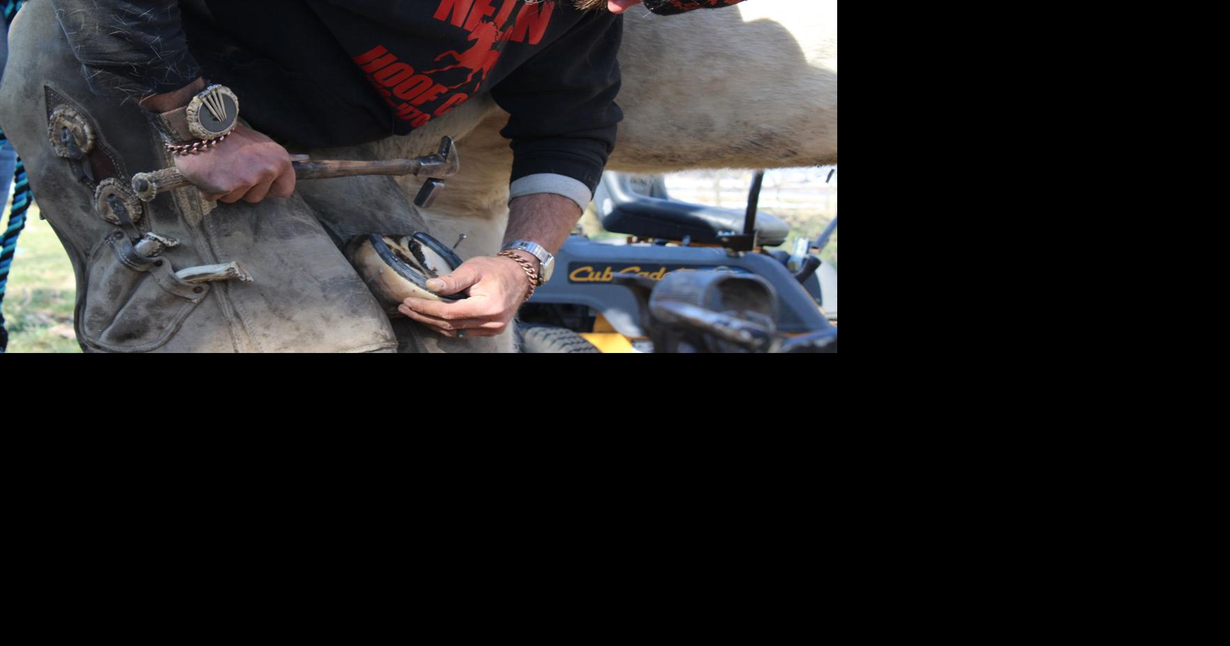 Tough as nails: Former bull rider finds his calling in hoof care