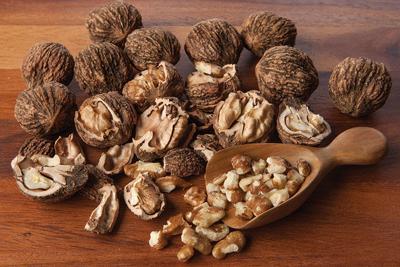 black walnuts
