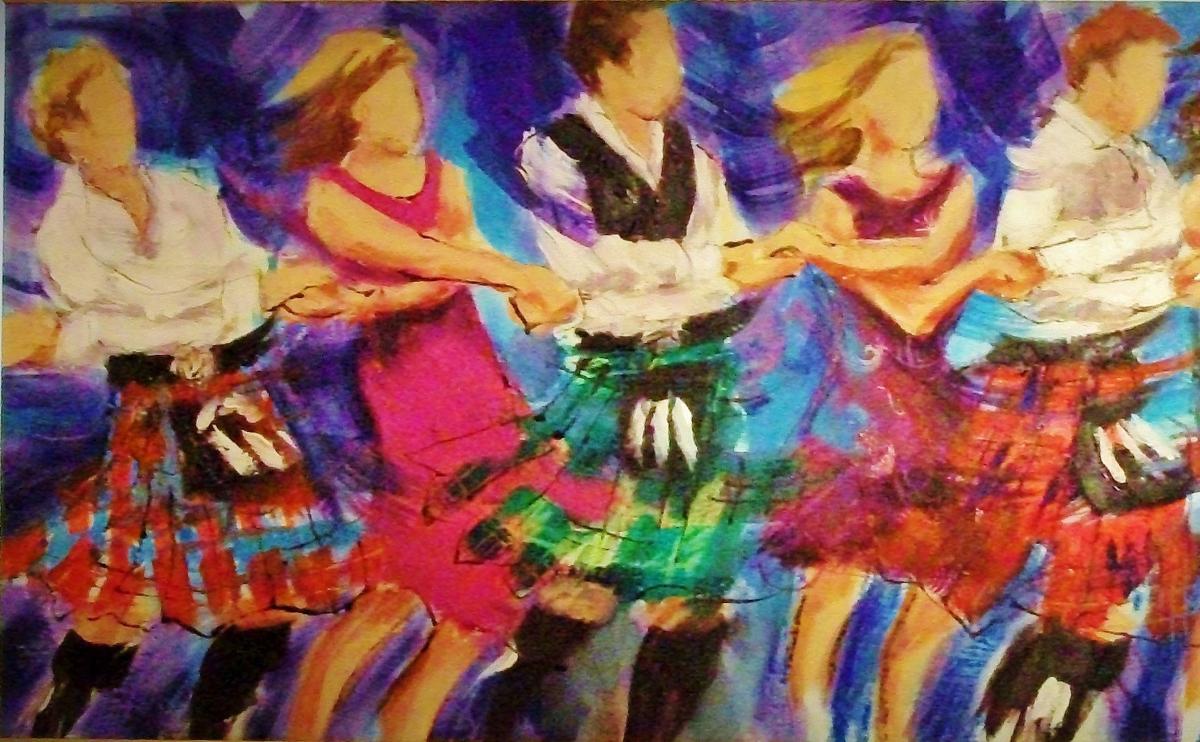 Auld lang syne dancing