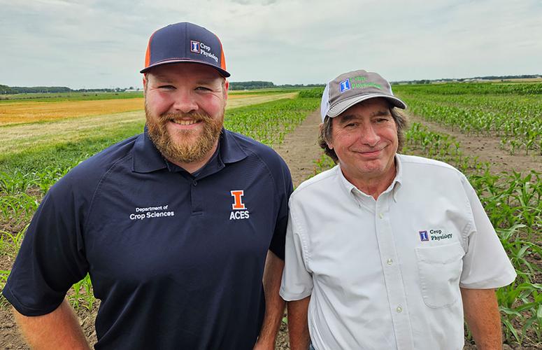 Connor Sible, left, and Fred Below