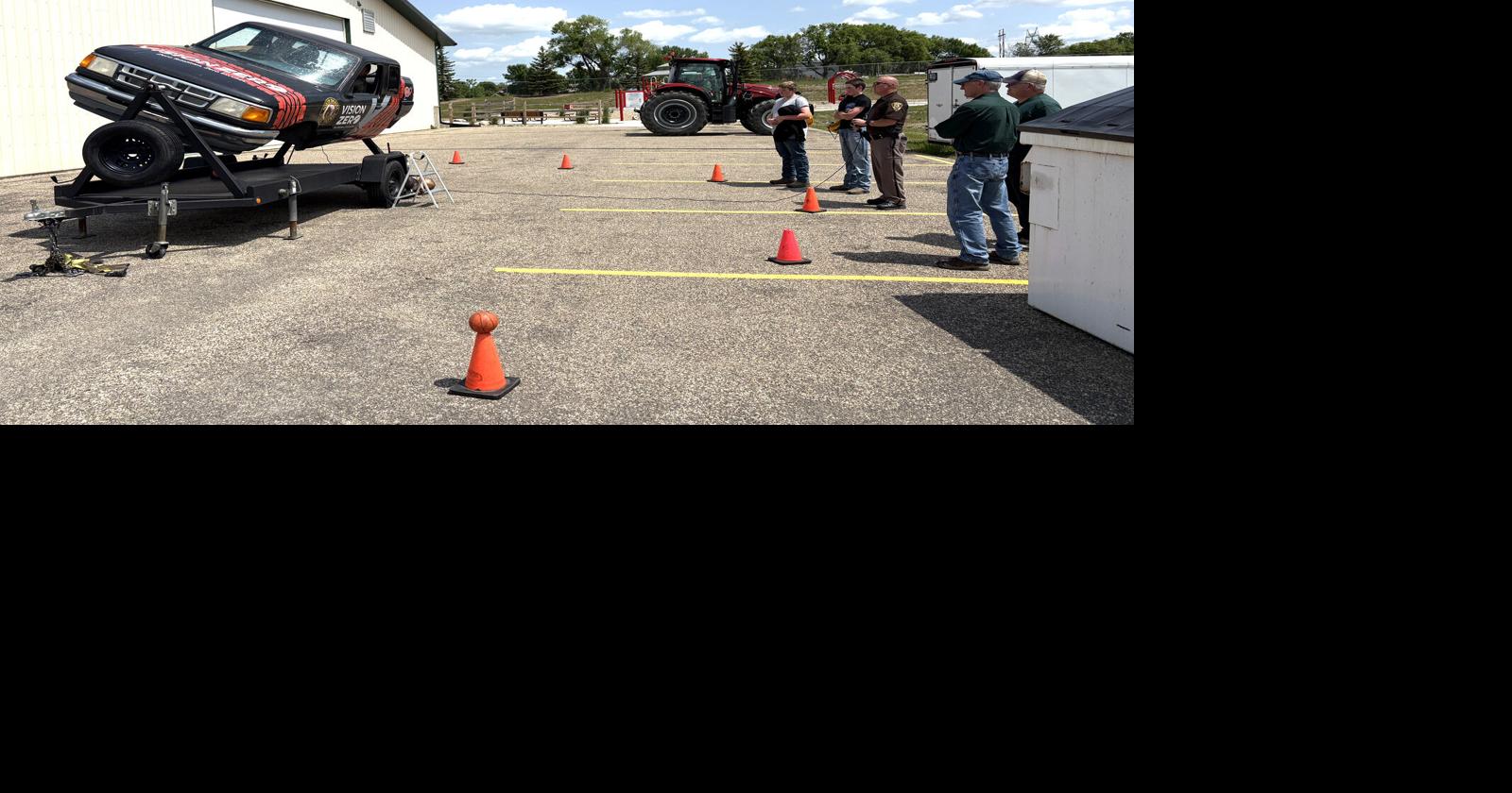 Highway Patrol seat belt simulator