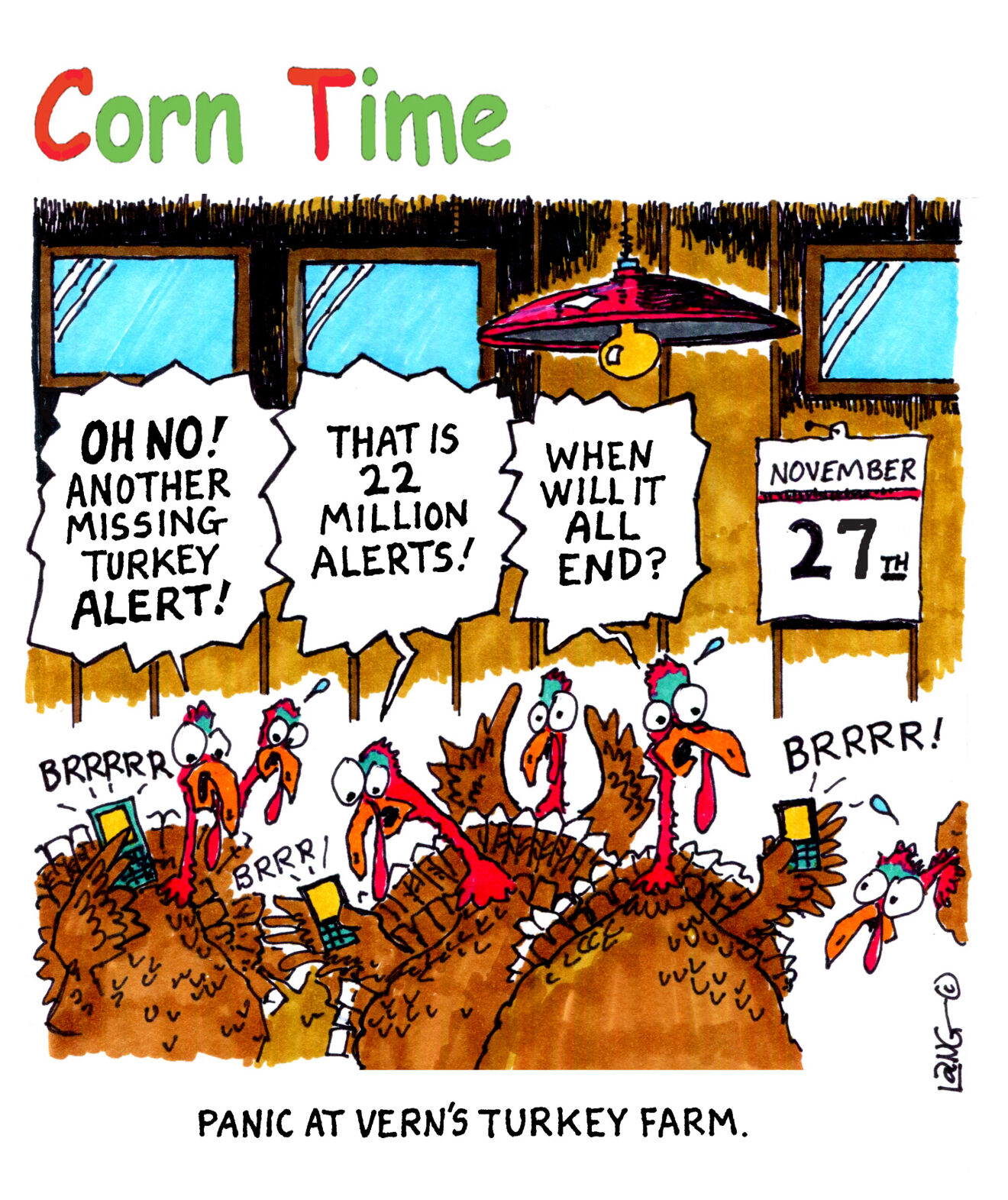 Corn Time by Bob Lang