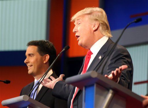 Scott Walker and Donald trump
